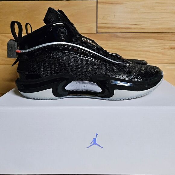 Air Jordan XXXVI 36 Jayson Tatum SZ 10 Mustang Black Metallic Silver DV5265-001 - Picture 12 of 12